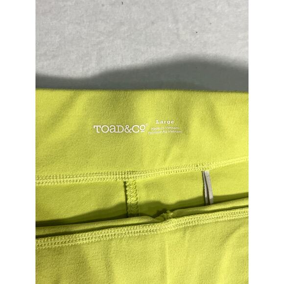 Toad & Co Womens Lime Green Skirt Size Large - Picture 2 of 5